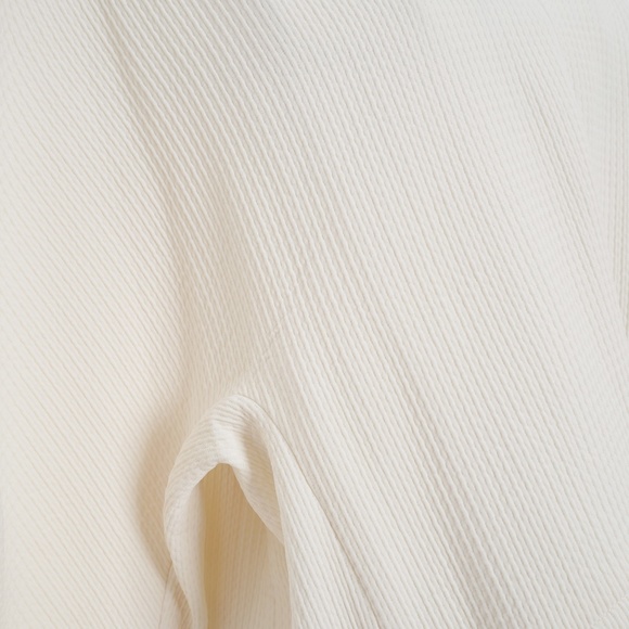 Tibi Asymmetrical Ivory Crop Top - Size XS - Picture 6 of 7